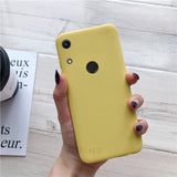 Matte Silicone for Huawei Honor 8A Pro
