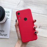 Matte Silicone for Huawei Honor 8A Pro