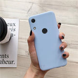 Matte Silicone for Huawei Honor 8A Pro