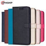 Leather Flip Wallet for Samsung Galaxy J4