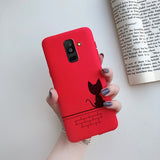 Silicone Red for Samsung Galaxy A6