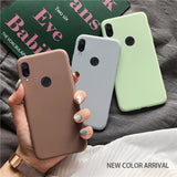 Matte Silicone for Huawei Honor Play 8X